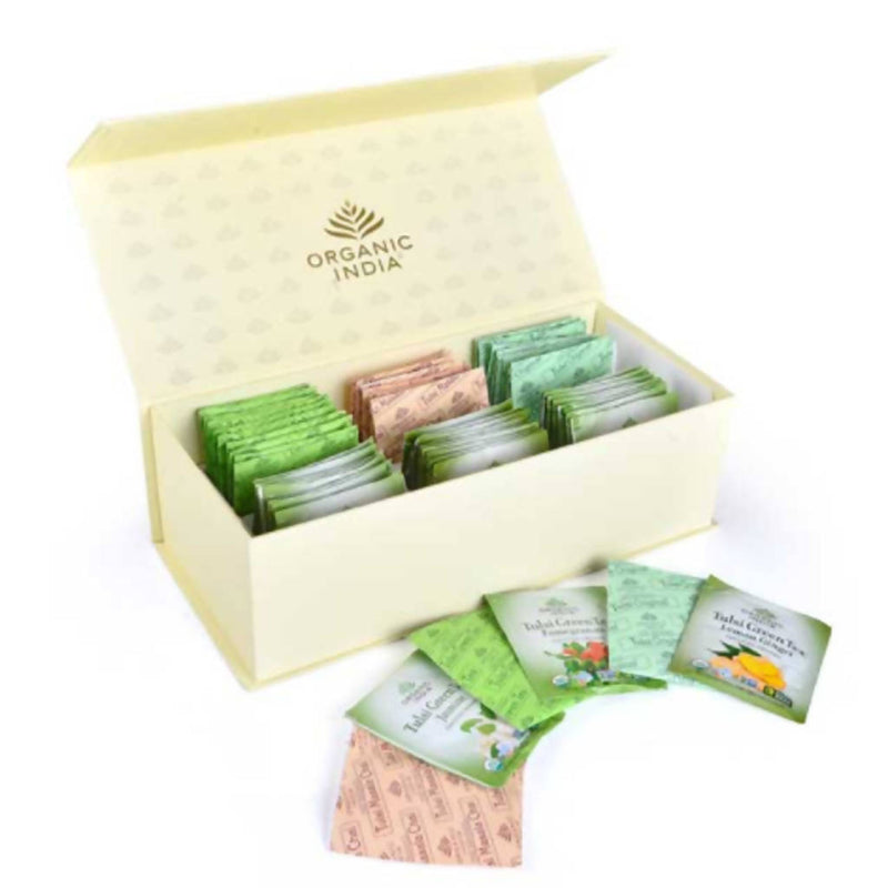 Organic India | Tulsi Tea Cappa Gift Box 60 Tea Bags