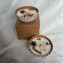 Soy Wax Diya | Scented Candles | Winter Spice | Set of 2