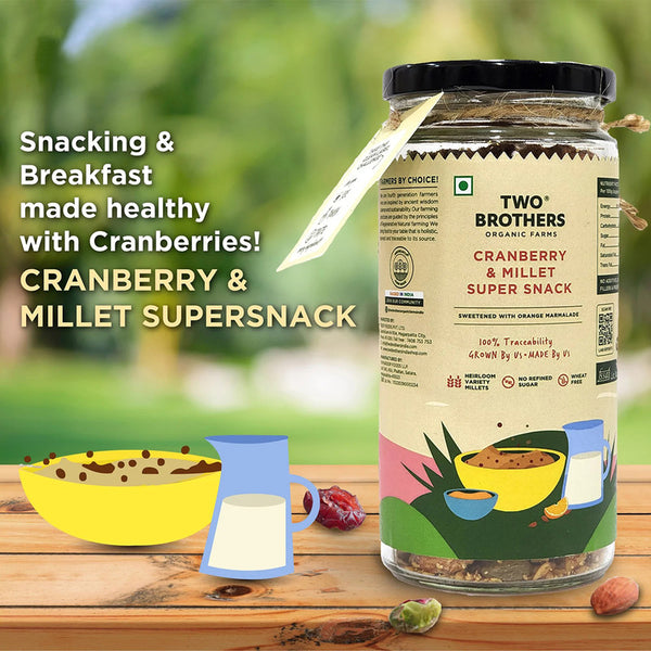 Super Breakfast Snack | Cranberry & Millet | 150 g