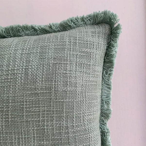Pure Cotton Cushion Cover | Solid | Green
