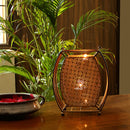 Handcrafted Metal Lantern | Gold Finish