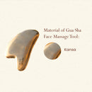 Gua-Sha | Kansa Face Massage Tool | For Fine Lines, Uplifted & Glowing Skin | 144 g