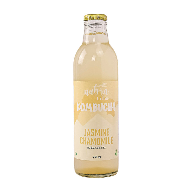 Kombucha | Jasmin Chamomile | Good Source Amino Acids | 250 ml | Pack of 6