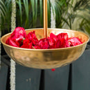 Brass Urli | Hanging Urli | Floral Design | 71 cm
