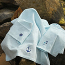 Cotton Towel Set | Blue | Set of 3