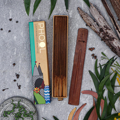 Phool Incense Sticks | Eucalyptus | Natural | 40 Sticks