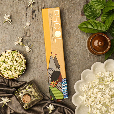 Phool Incense Sticks | Jasmine | Natural | 40 Sticks