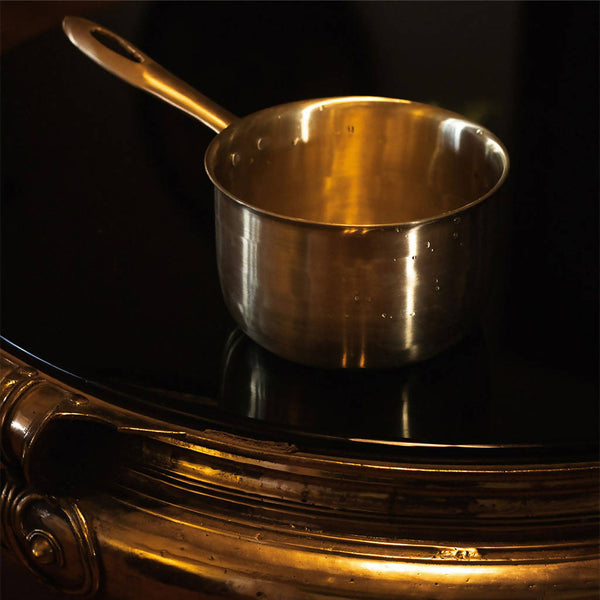 Bronze Utensils | Kansa Sauce Pan | 2 Litres | 7 inches