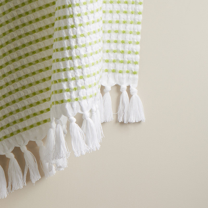 Cotton Hand Towel | Soft-Absorbent | Green | 40 x 60 cm