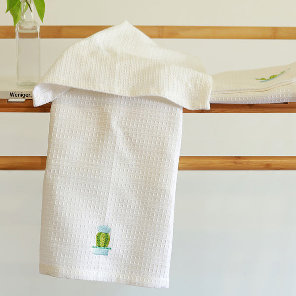 Cotton Towel Set | White | Set of 3