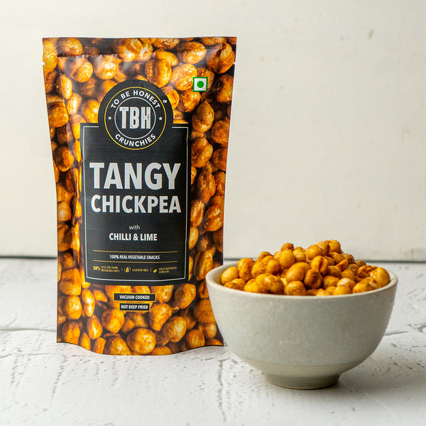Natural Tangy Chickpea with Chilli and Lime | 110 g | Pack of 3