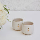 Housewarming Gifts | White Ceramic Kulhars | Set of 2