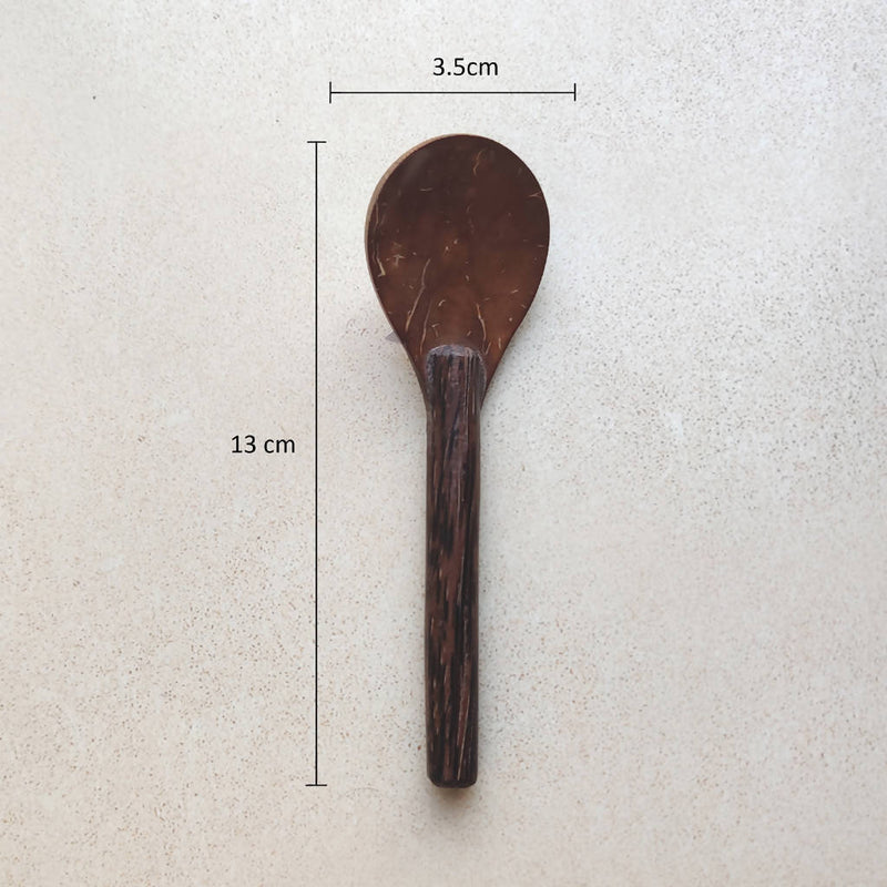 Coconut Shell Spoons Set of 2