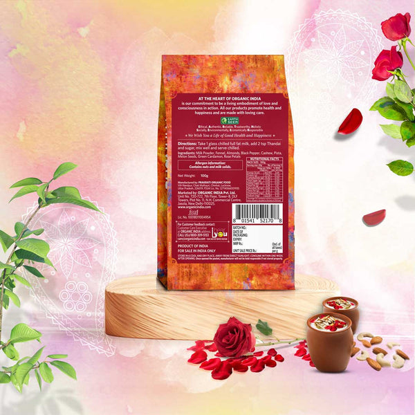 Organic India Thandai | Instant Premix | 100 g