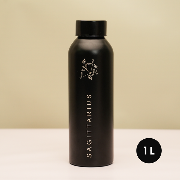 Zodiac Sign Stainless Steel Bottle | 1 Litre | Sagittarius