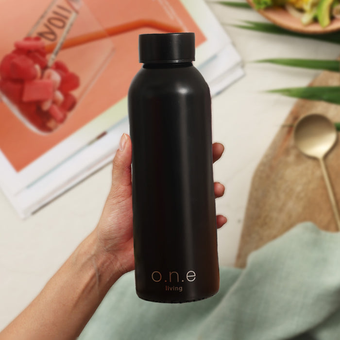 Stainless Steel Water Bottle | 1 Litre | BPA & Lead Free | For Office, Gym & School