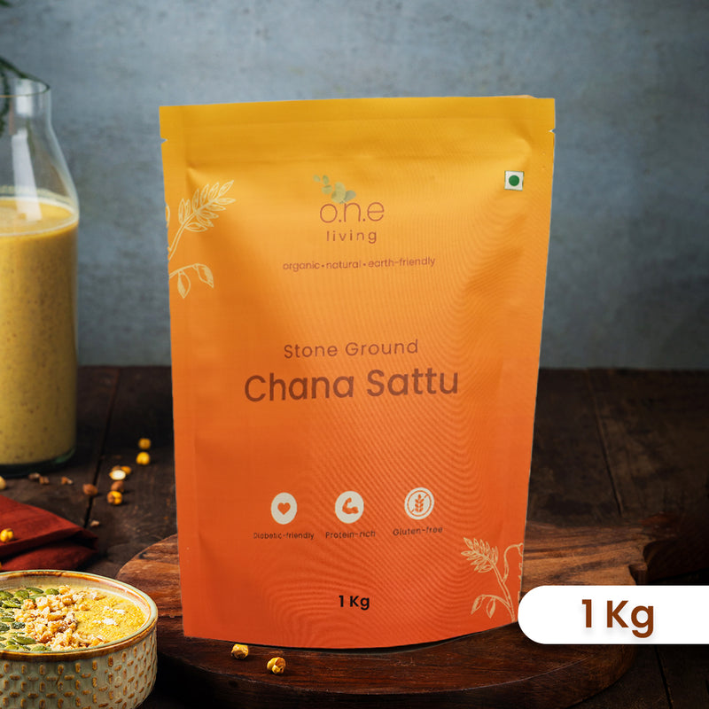 Natural Sattu Powder | 1 Kg | Protein & Fibre Rich