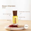 Kesar Chandan Attar | 12 ml | Long-lasting | Roll On