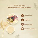 Ashwagandha Root Powder | 100 g | Relieves Stress | Pack of 2.