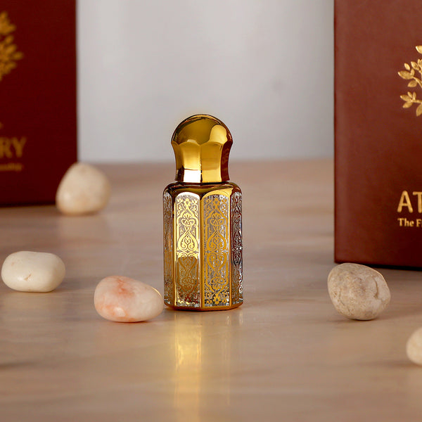 Kesar Chandan Attar Perfume | Long Lasting Fragrance | Ittar for Men and Women | 12 ml