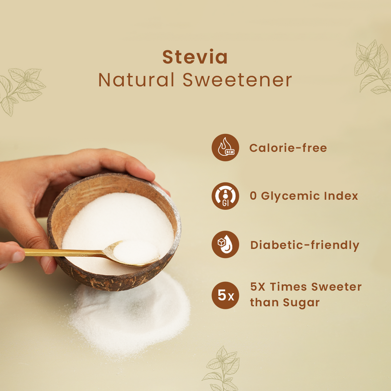 Stevia | 100 g | Sugar-free | Natural Sweetener