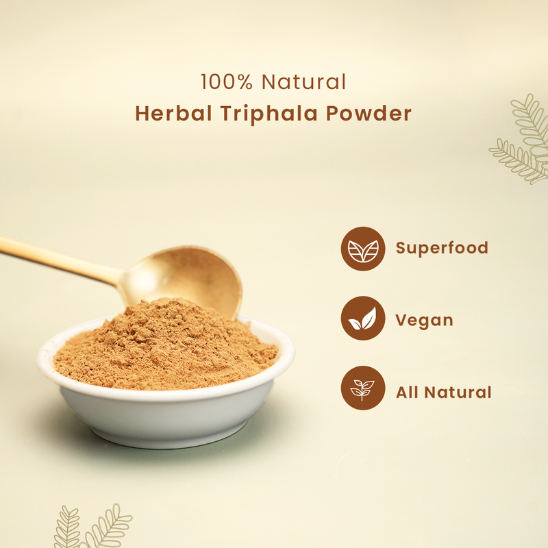 Triphala Powder | 100 g | Improves Digestion | Pack of 2