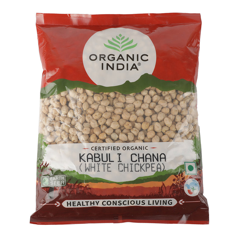 Organic India | Kabuli Chana | White Chickpea | 1 Kg