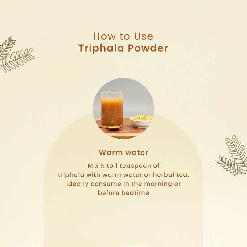 Triphala Powder | 100 g | Improves Digestion | Pack of 2