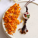 Handmade Morni Lumba Rakhi | Rakhi for Bhaiya Bhabhi