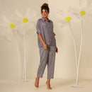 Muslin Cotton Co Ord Set for Women | Grey