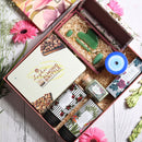 Gift for Her | Women Self Care Kit | Chocolate Hamper | Candle | Set of 8