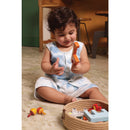 Muslin Jabla and Shorts Set for Kids | Tie-Dye | Blue