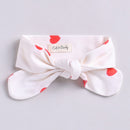 Soft Headband | White & Red