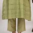 Chanderi Silk Kurta with Slip | Green