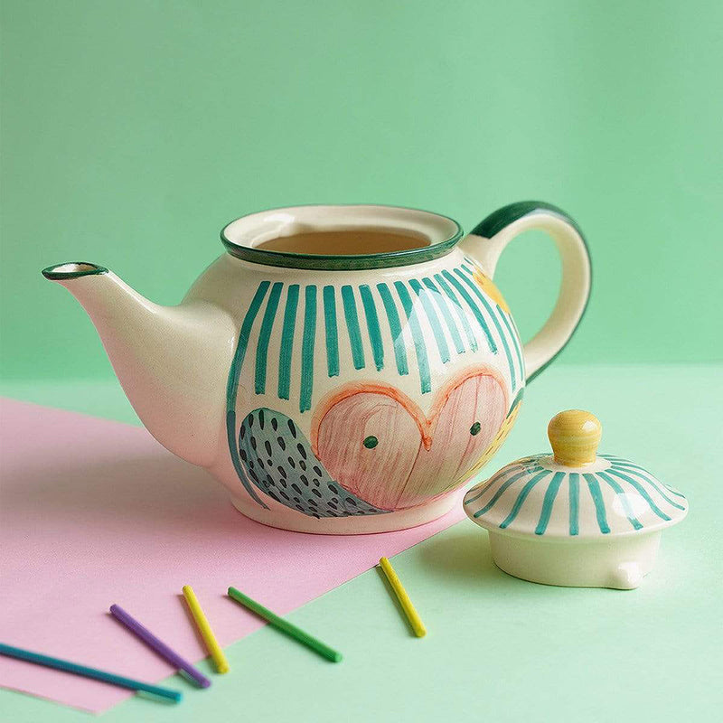 Ceramic Tea Pot | Multicolour | 500 ml