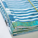 Salaka King Bedcover| Ocean Blue | 108 x 108 In