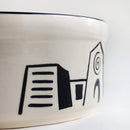 Ceramic Serving Bowl | Round Shape | Black | 1000 ml