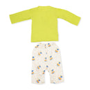 Kurta Pajama for Baby Boy | Organic Cotton | Printed | Green