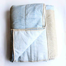 Cotton Quilt | Azira | Double | Blue