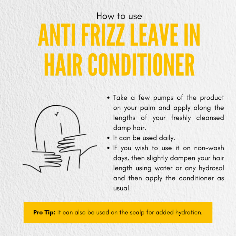 Leave In Hair Conditioner | Anti Frizz | Reshmi Zulfein | 50 ml