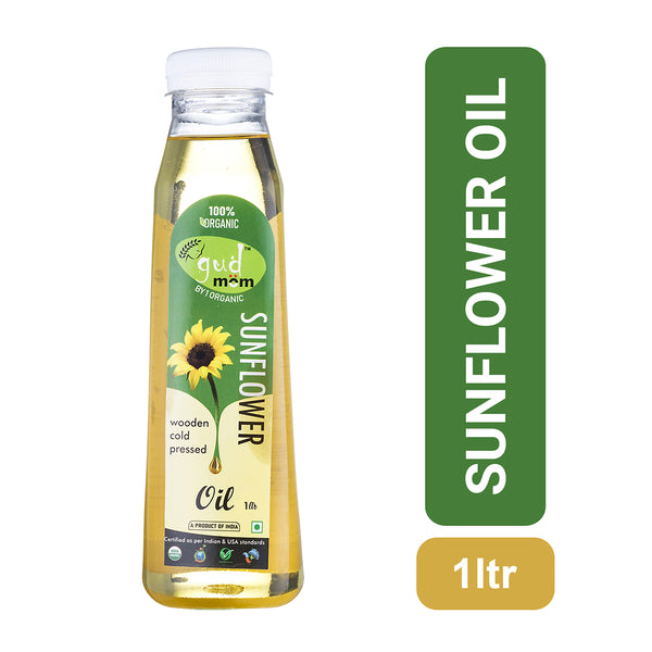 Sunflower Oil | Cold Pressed | Organic | 1 Litre