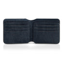 Cork Men Bi-Fold Wallet | Prussian Blue