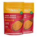 Baked Bhujia | Packed With Protein | Pack of 2 | 100 g Each