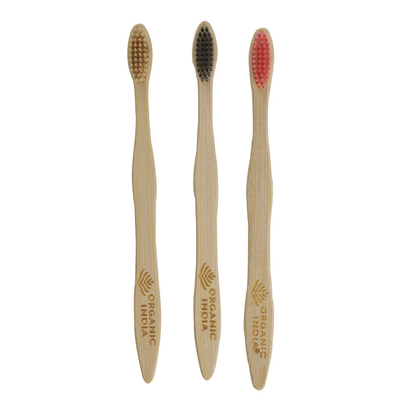 Bamboo Toothbrush | Bpa-Free | Infused With Activated Charcoal.