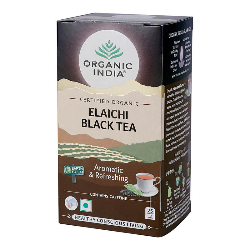 Elaichi Black Tea | Helps In Detoxification | 25 Teabags