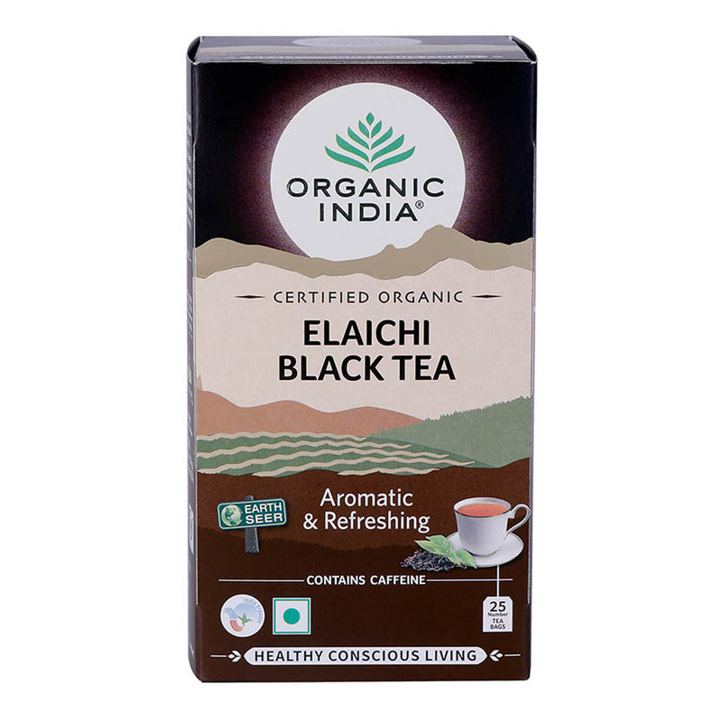 Elaichi Black Tea | Helps In Detoxification | 25 Teabags