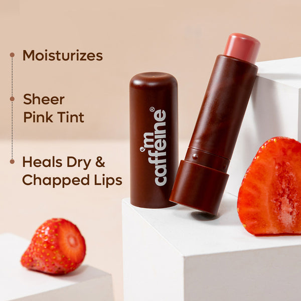 Choco Tinted Lip Balm | Berries | Heals Dry & Chapped Lips | 4.5 g