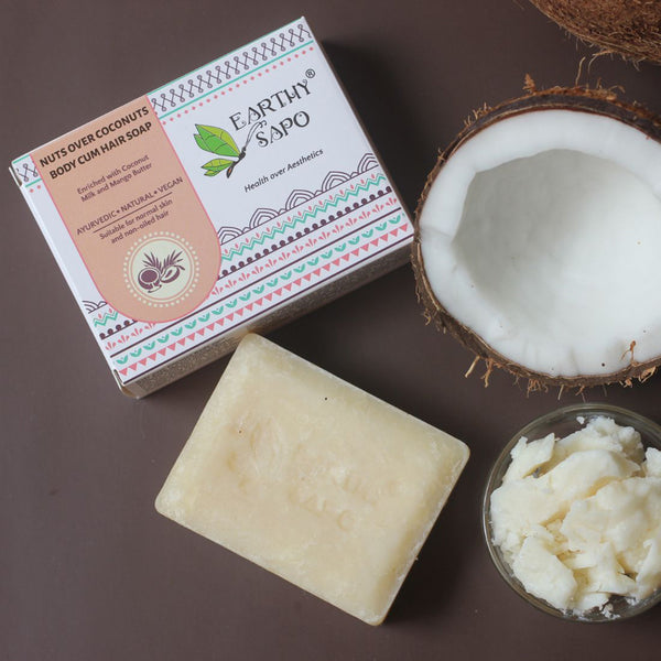 Body & Hair Soap| Handmade Natural Coconut Milk | 100 g