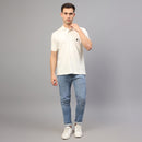 White Polo T-Shirt for Men | Organic Cotton