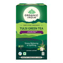 Organic India Tulsi Green Tea | Jasmine 25 | Tea Bags
